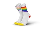 INCYLENCE PRIDE regenbogenfarbene Laufsocken (DE/NL/SE/PL, Numerisch, 43, 46, Regular, Regular, RAINBOW)