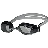 arena Zoom X-Fit Unisex-Schwimmbrille für Erwachsene, Schwimmbrille mit Großen Gläsern, mit Antibeschlag-Behandlung und UV-Schutz, Verstellbarer Nasensteg, Silikondichtungen