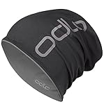 Odlo Unisex Mütze REVERSIBLE, black - odlo steel grey, -