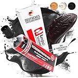 Langlauf Schuhbedarf Reparaturpaste Schuhe und Schuhsohlen I Schuhreparatur Set I Schuhreparaturpaste, Absatz Reparatur Set, Schuhsohle Reparaturpaste (schwarzbraun)